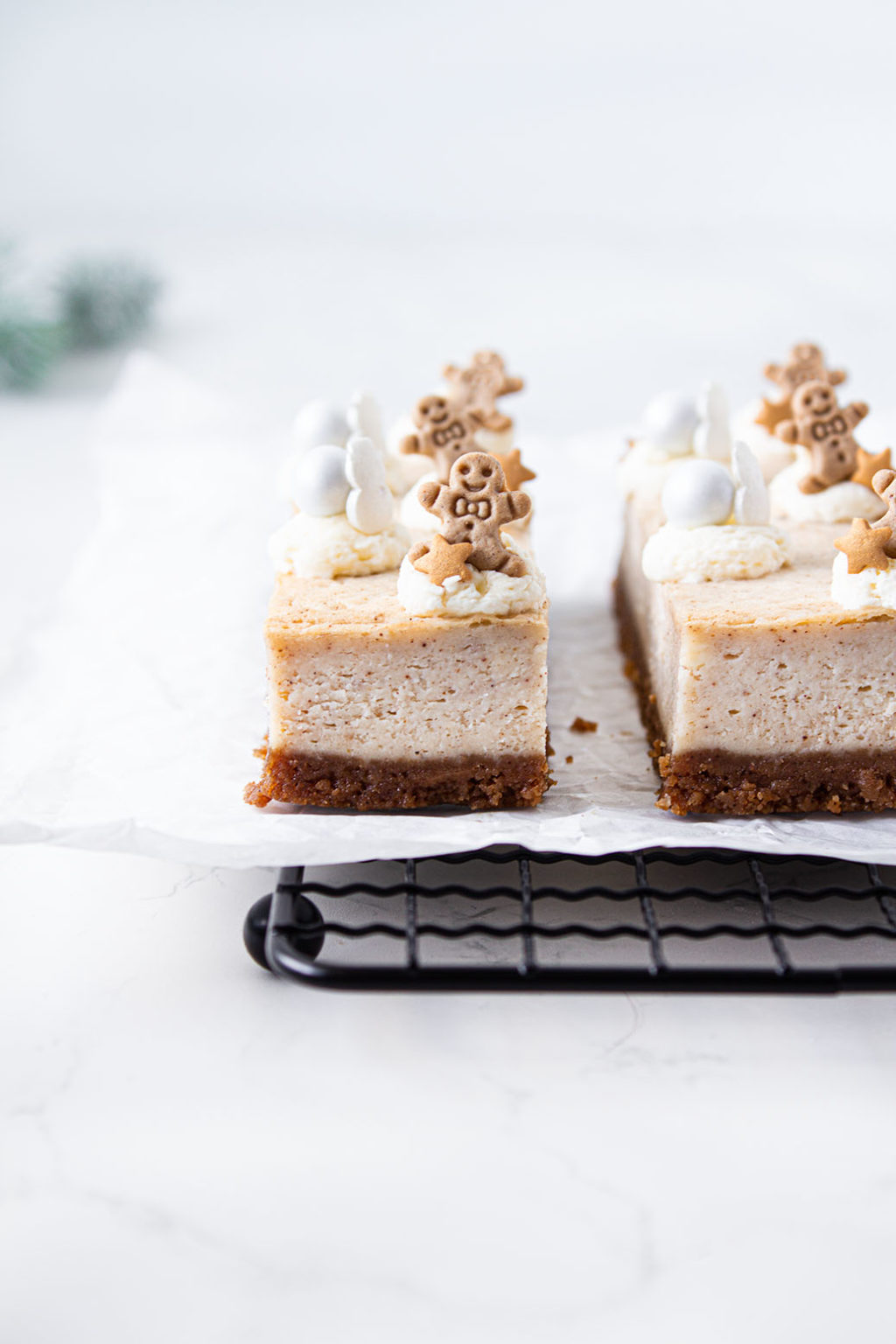 Spekulatius Cheesecake Schnitten • Wundertörtchen