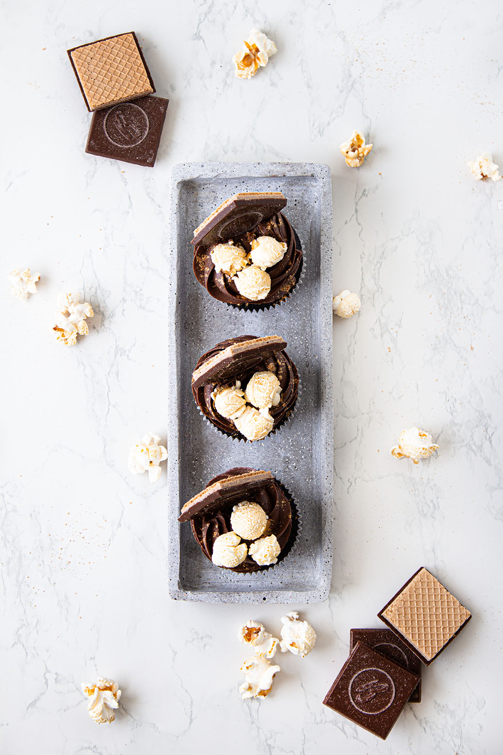 *Baileys Schokoladen Cupcakes für Silvester • Wundertörtchen Cupcakes