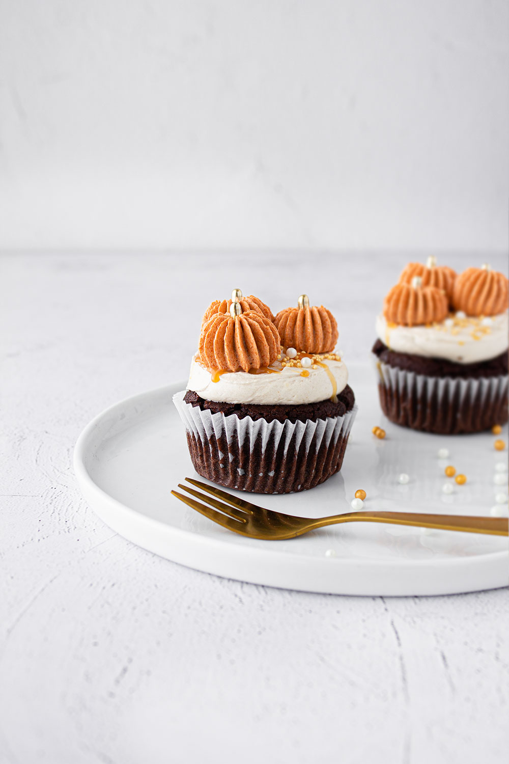 Pumpkin Spice Latte Cupcakes