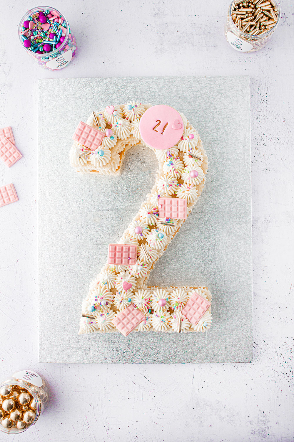 Number Cake Superstreusel